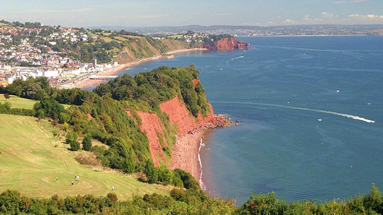 Beautiful Seaside One Bedroom Apartment Shaldon Exterior foto