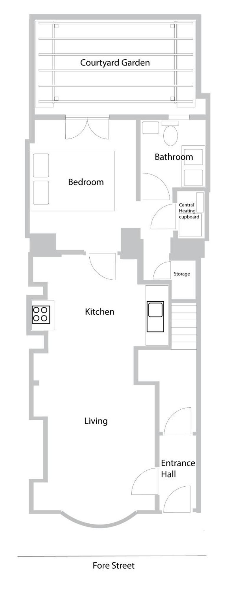 Beautiful Seaside One Bedroom Apartment Shaldon Exterior foto